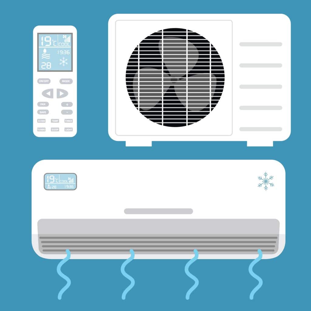 Residential air conditioning noise levels