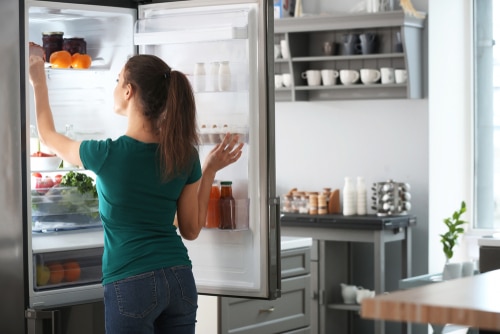 cold fridge