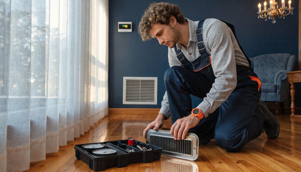 ducted heating service inspection
