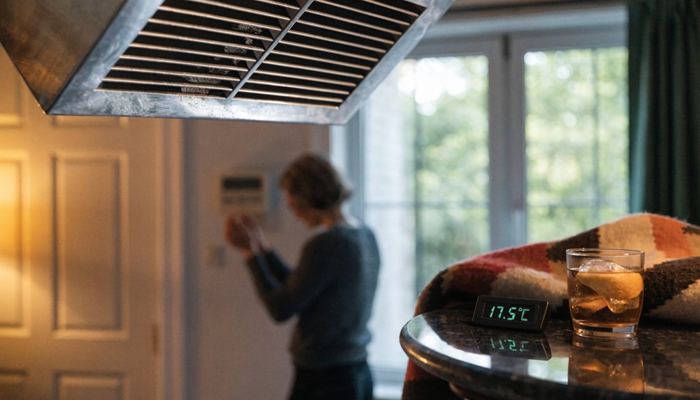 ducted heating service signs
