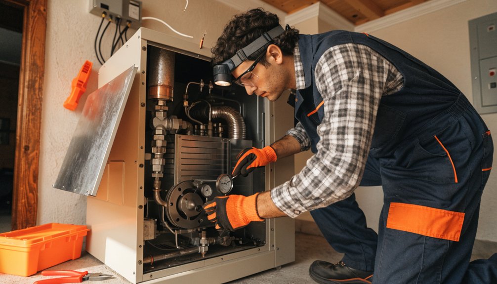 comprehensive heating system inspection
