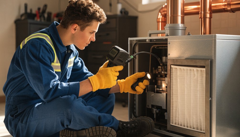 efficient gas heater maintenance