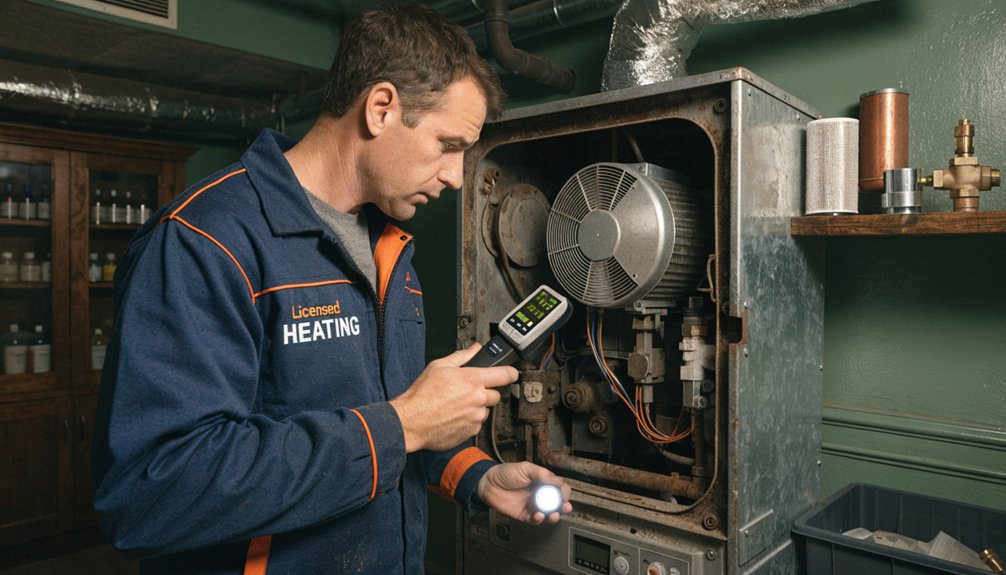 repair or replace heating system