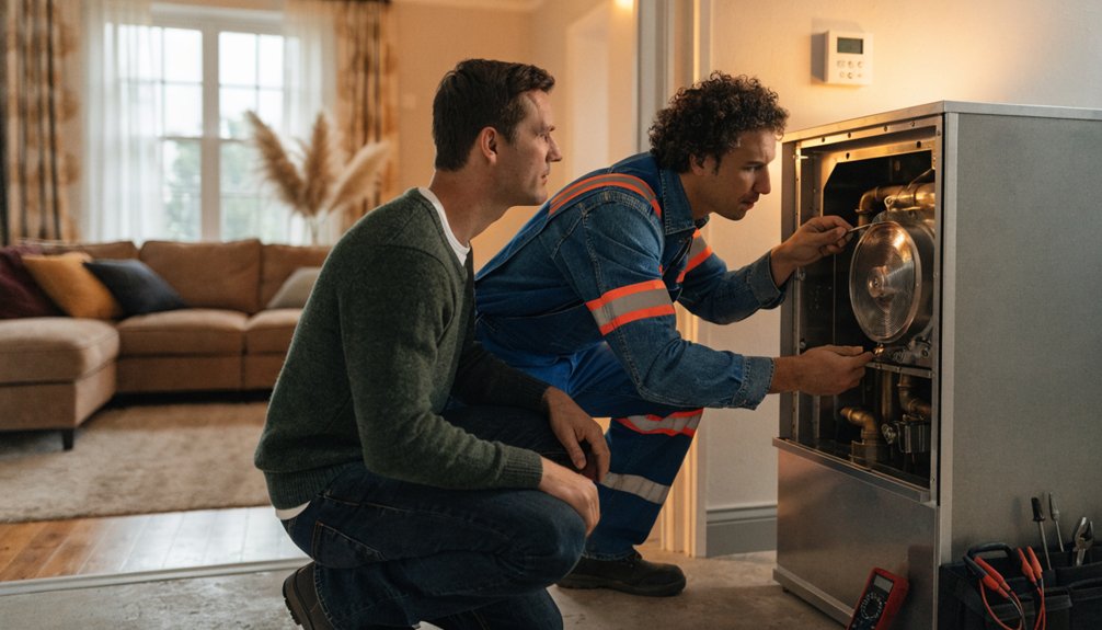 schedule heating service early