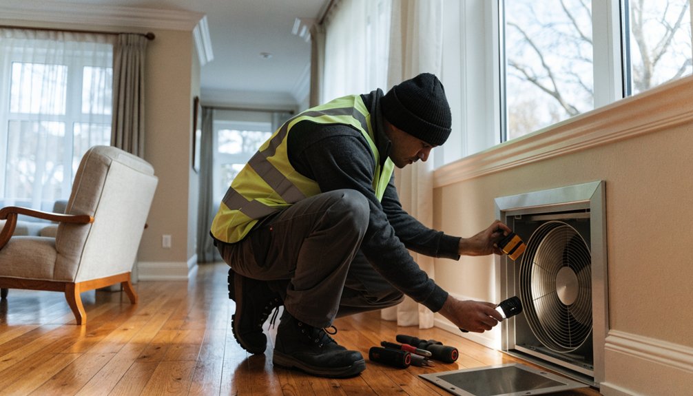 regular ducted heating inspections