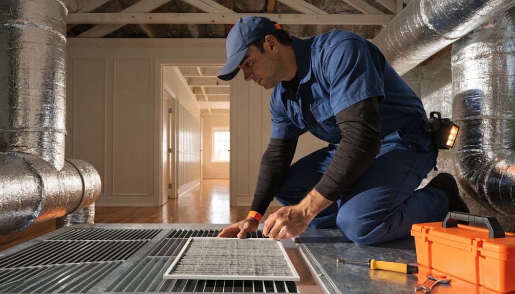 routine ducted heating maintenance